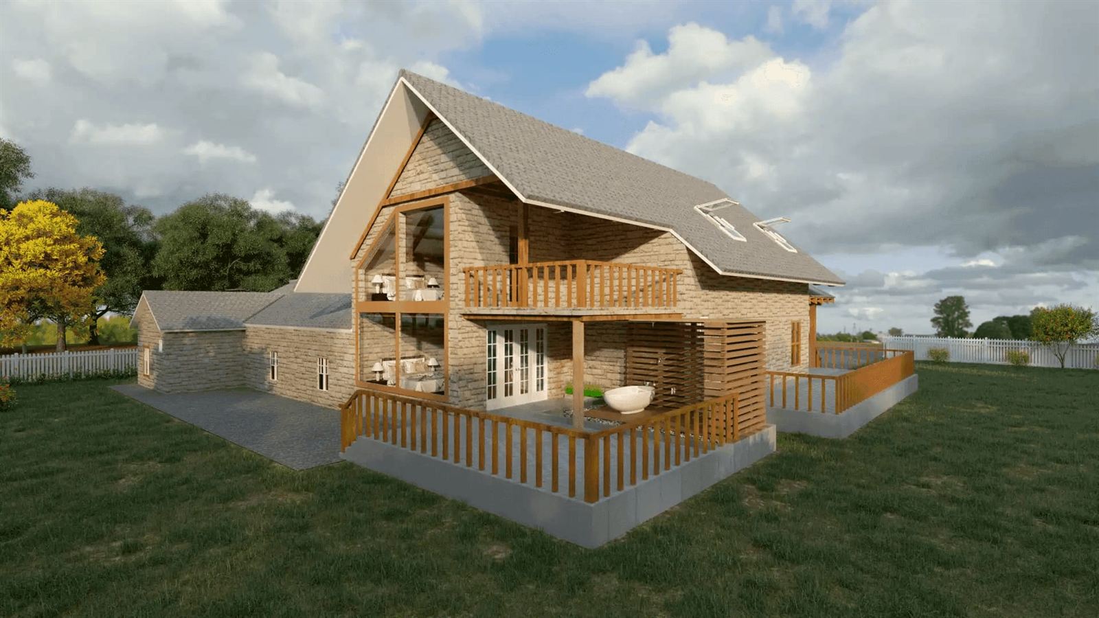 Wood-Facade Private House — Tsinandali