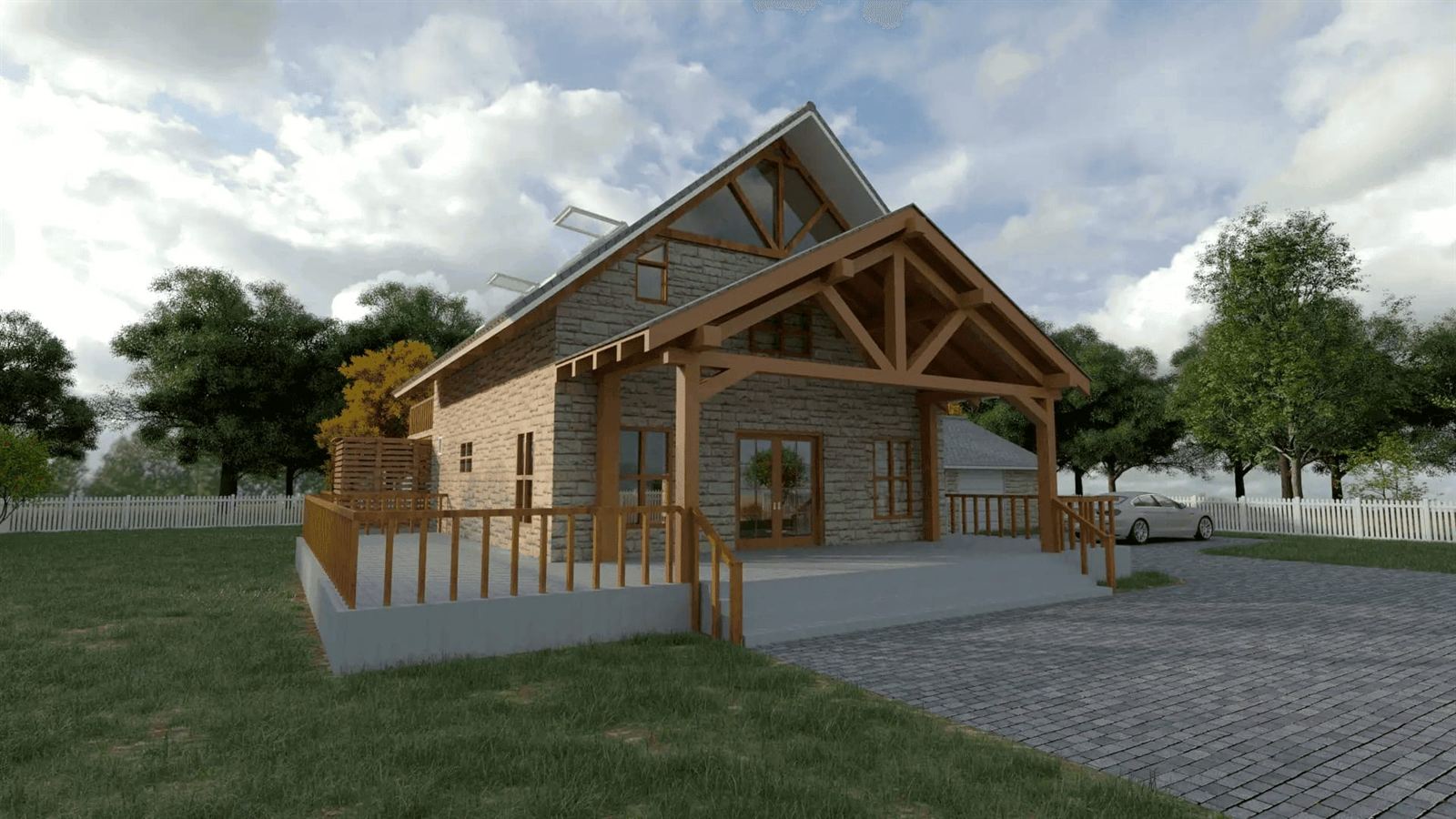 Wood-Facade Private House — Tsinandali 2