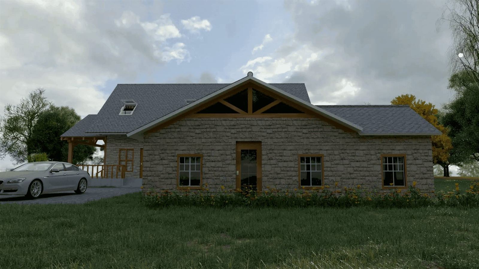 Wood-Facade Private House — Tsinandali 4