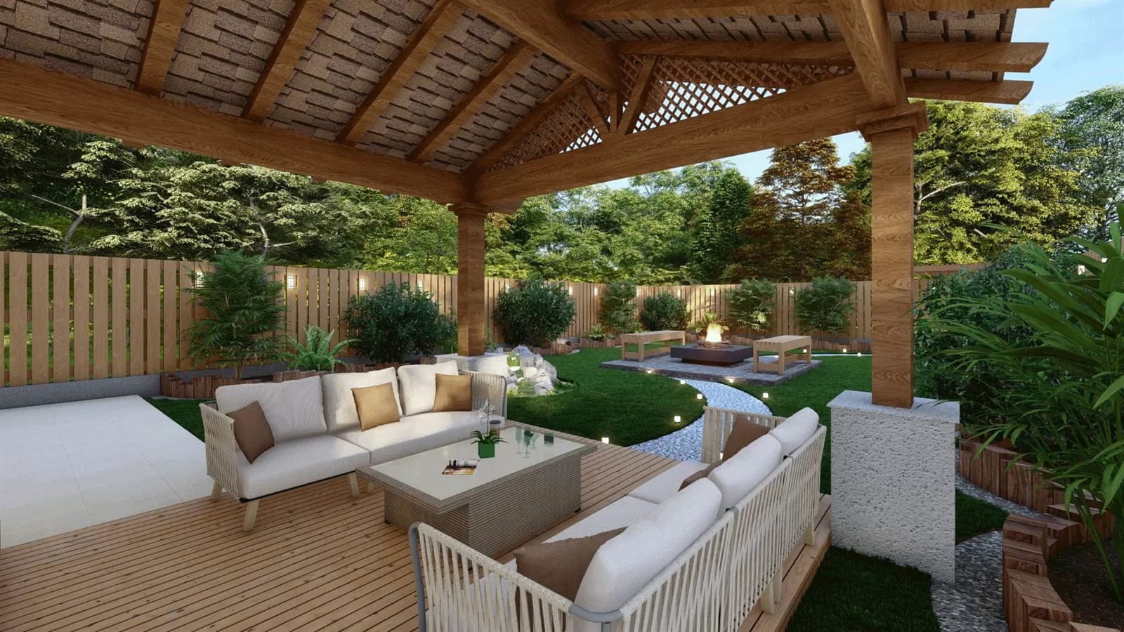 Gazebo & Landscape Design — Tskneti