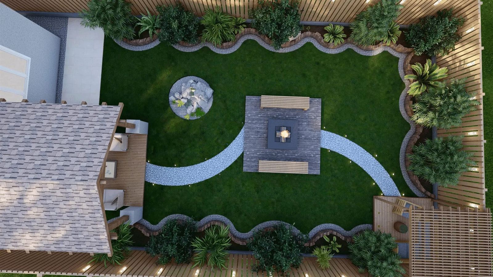 Gazebo & Landscape Design — Tskneti 3