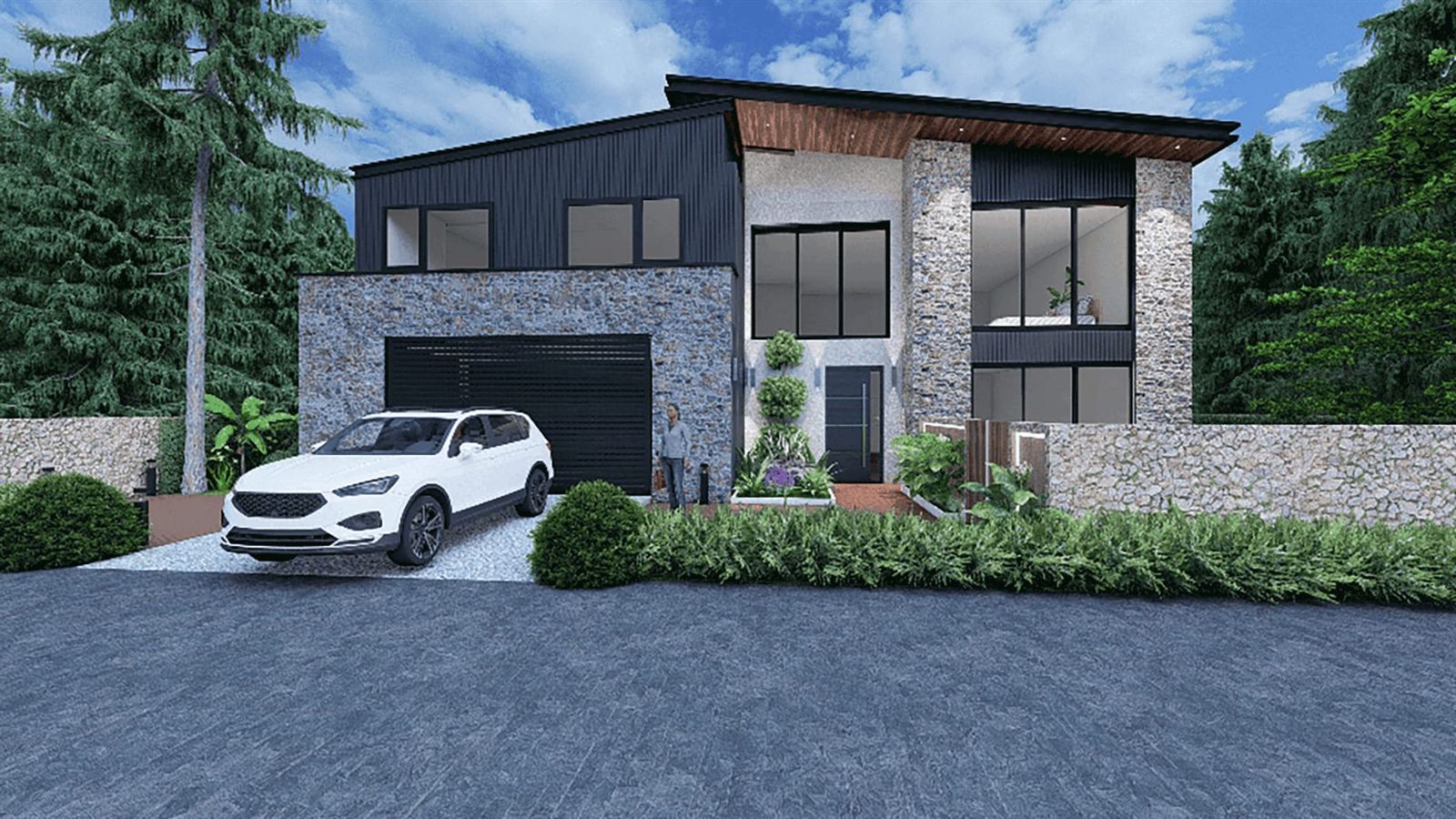 Modern Private House — Ivertubani