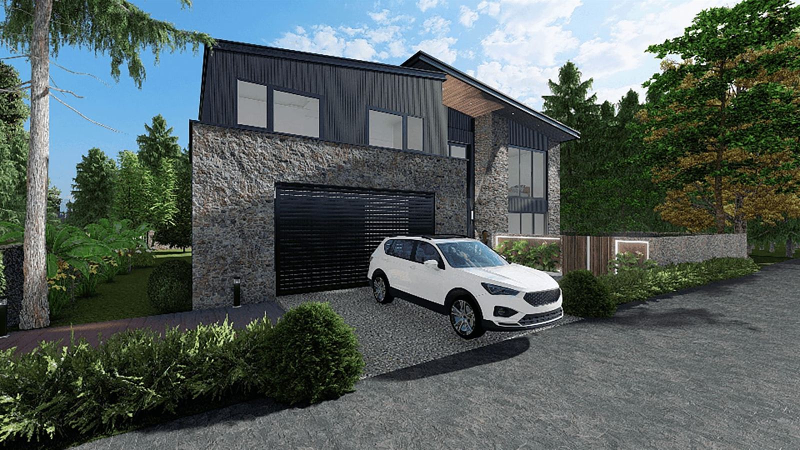 Modern Private House — Ivertubani 2