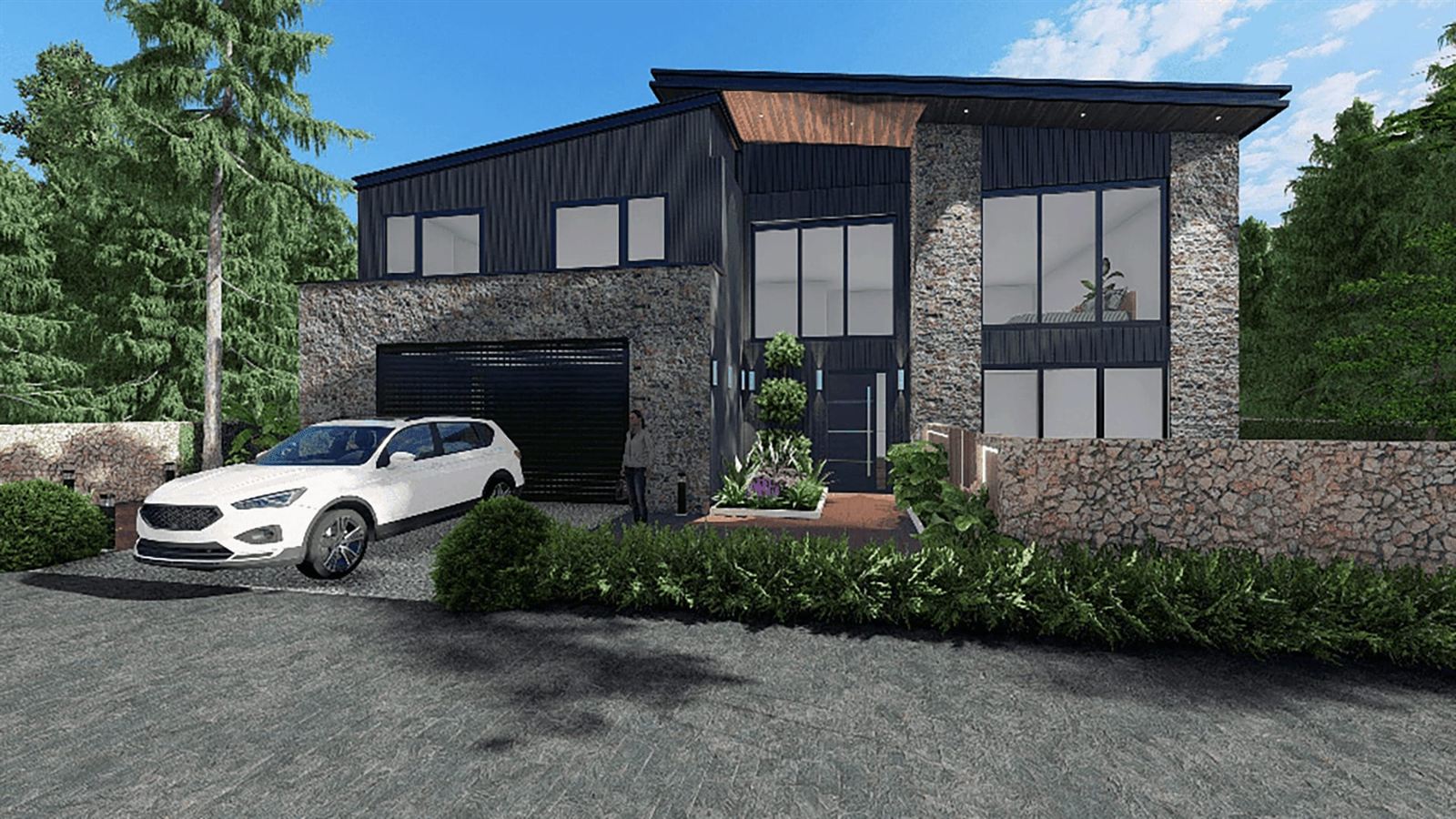 Modern Private House — Ivertubani 3